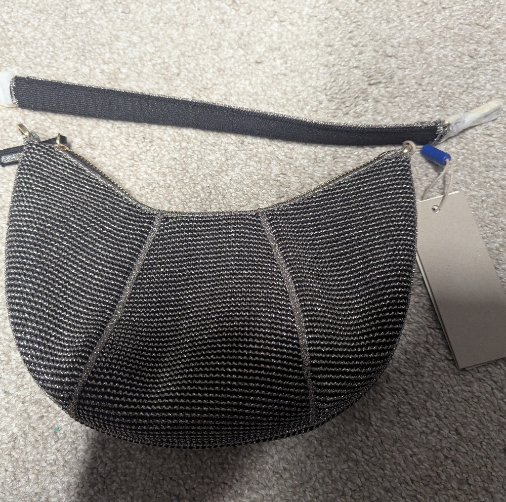 Rothy's star studded mini crescent bag NWT